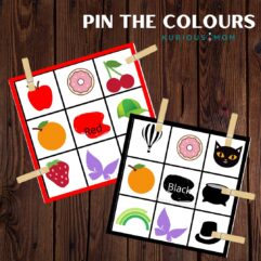 colours activity for kids