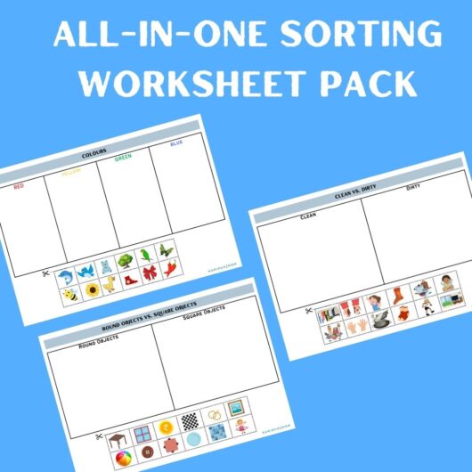 All-in-One Sorting Worksheet Pack