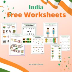 india worksheet printable for kids