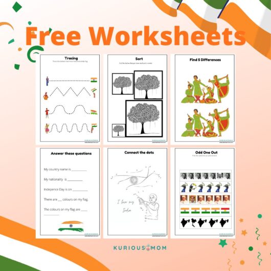 india worksheet printable for kids