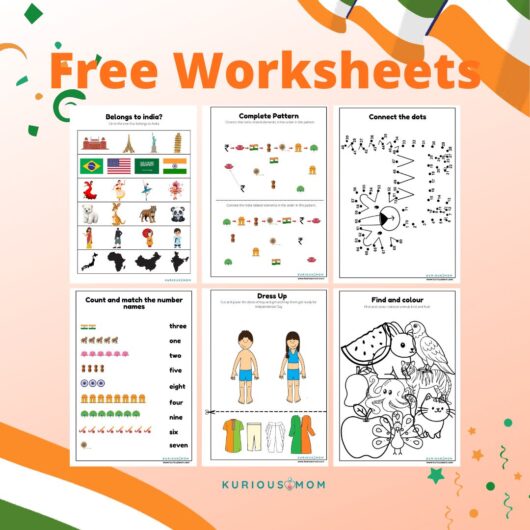 india worksheet printable for kids