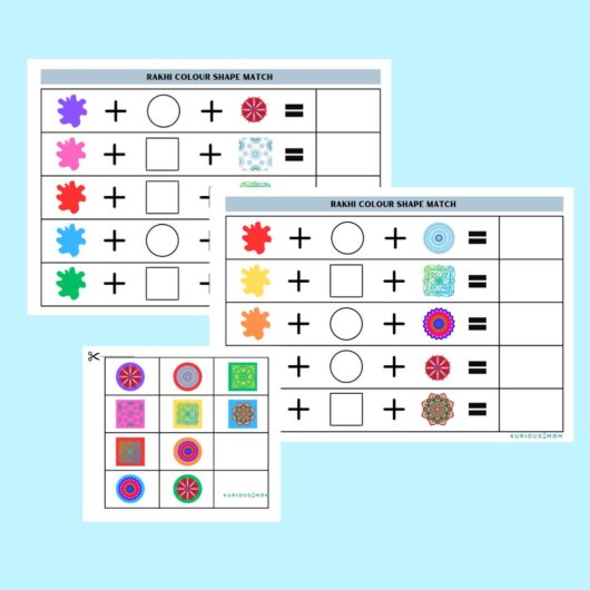 rakshabandhan worksheet for kids