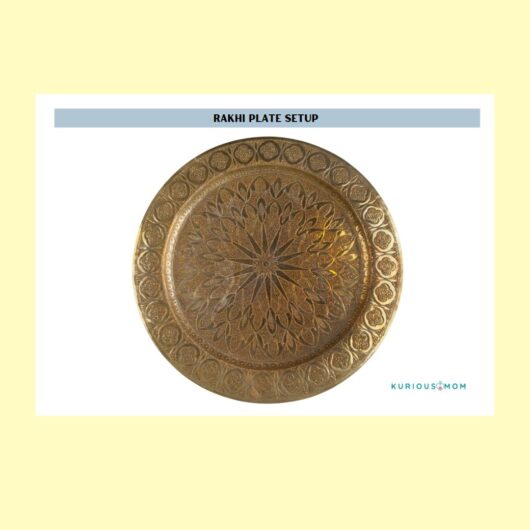 Rakhi plate setup Printable worksheet - Image 2