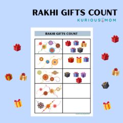 rakshabandhan worksheet for kids