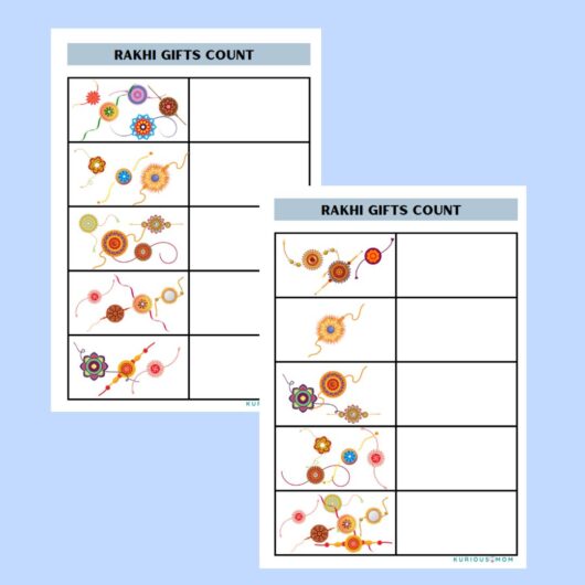 rakshabandhan worksheet for kids