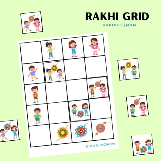 rakshabandhan worksheet for kids