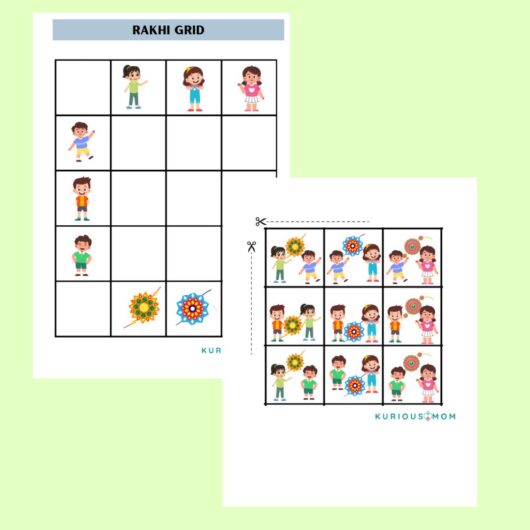 rakshabandhan worksheet for kids