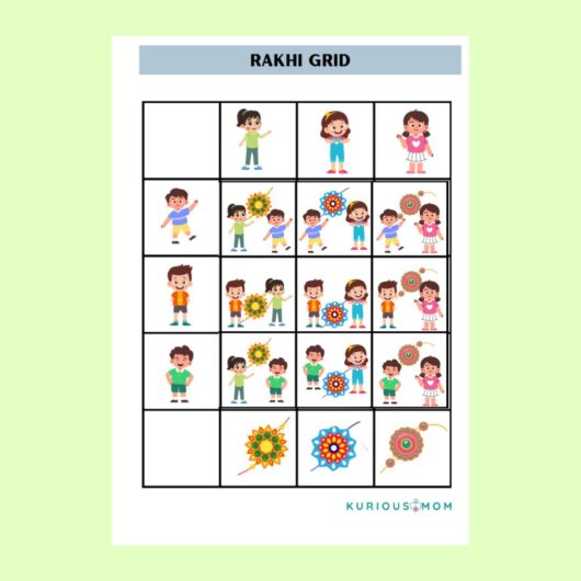 rakshabandhan worksheet for kids