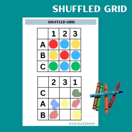 Shuffled Grid printable worksheet