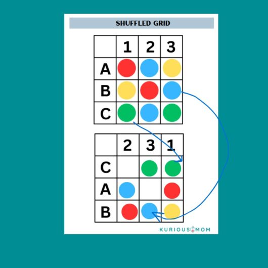 Shuffled Grid printable worksheet - Image 2