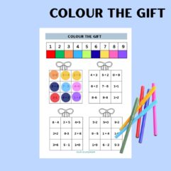 christmas worksheet for kids