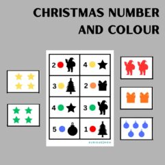 christmas worksheet for kids